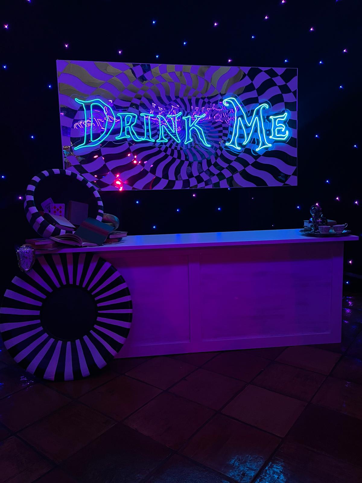 Drink Me Neon Sign - New Sizes Available NOW!