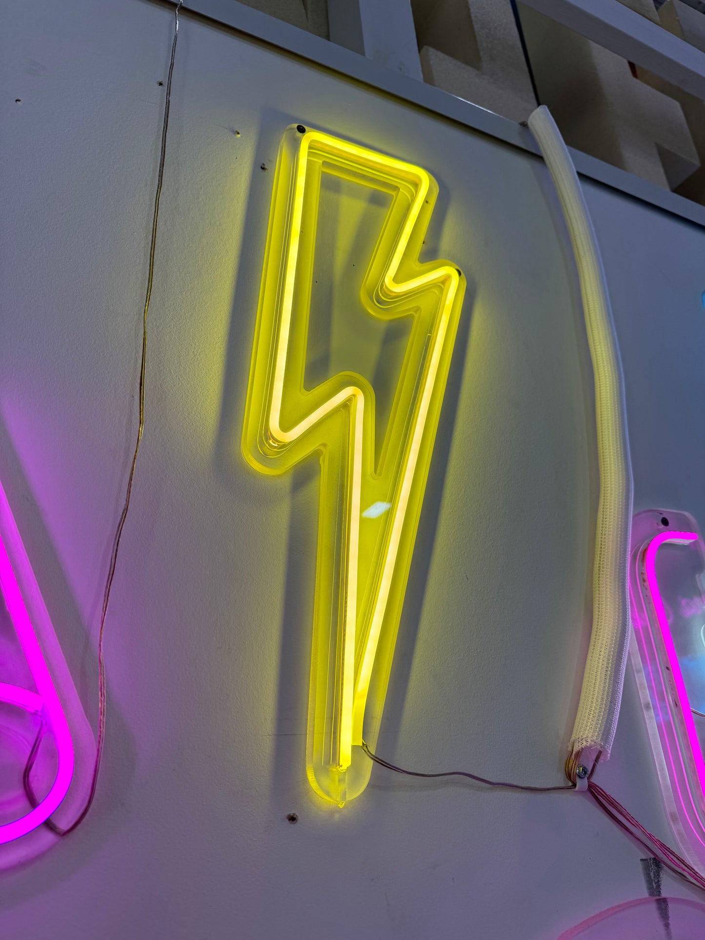 Lightning Bolt LED Neon Sign