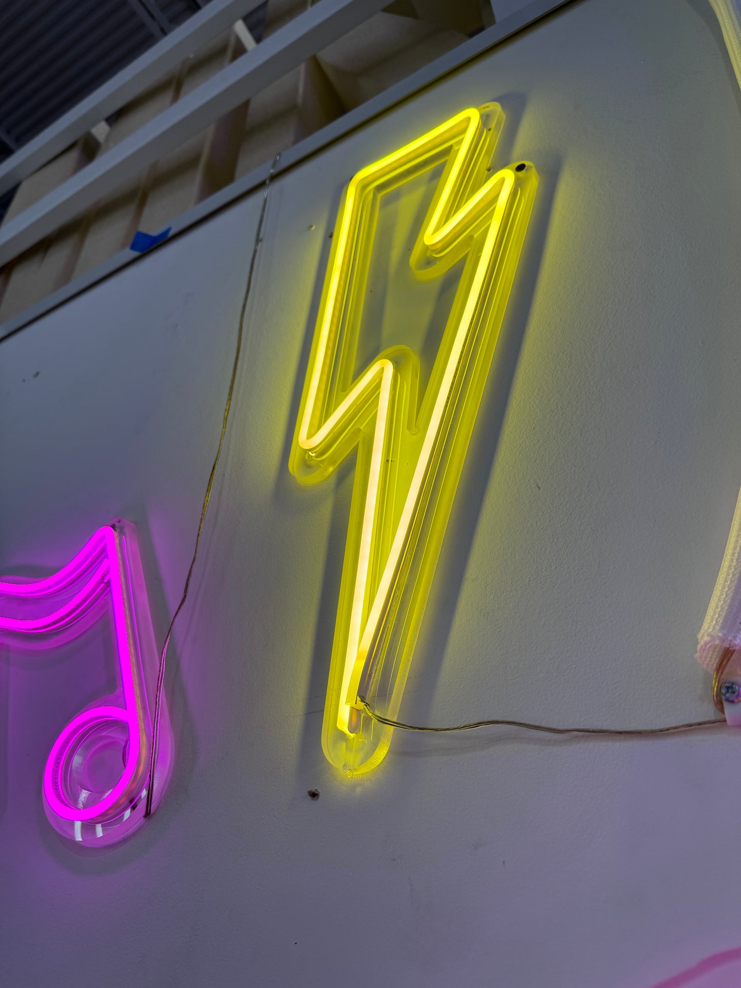 Lightning Bolt LED Neon Sign